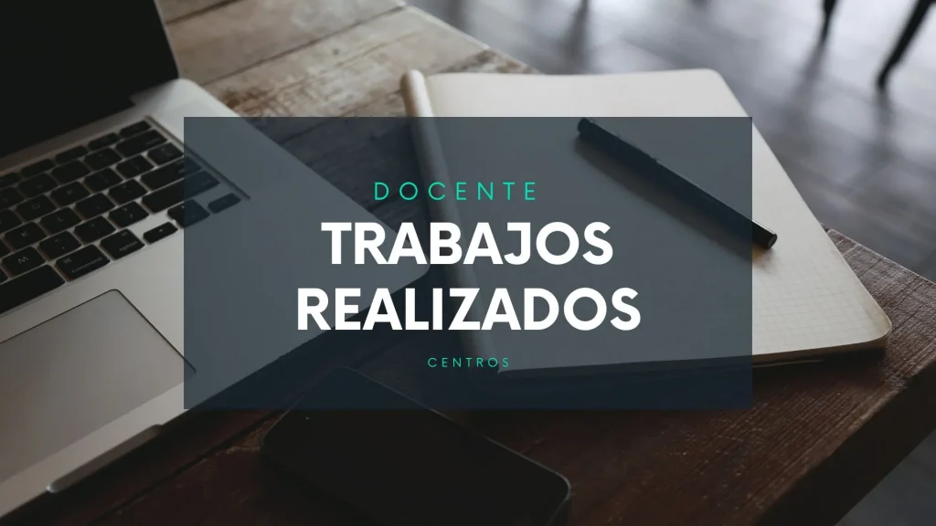 Trabajos de docencia